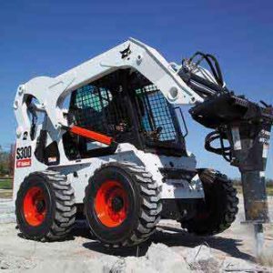 Аренда ямобура на базе мини экскаватора (Bobcat)