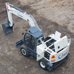 Аренда колесного гpeйфepного экскаватора «Terex EK 14»